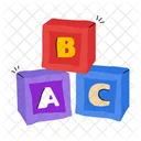 ABC 상자  아이콘