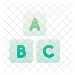 Abc Cube  Icon