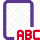 ABC-Datei  Symbol