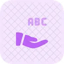 Abc hat geteilt  Symbol