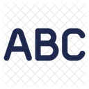 Abc Alphabet Education Icon
