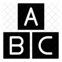 Abc Block Education Icon