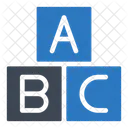 Abc Block Education Icon
