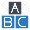 Abc Block Education Icon