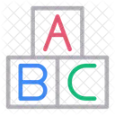 Abc Block Education Icon