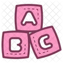 ABC 블록 장난감  아이콘