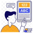 Abc Learning Basic Learning Basic Education Icon