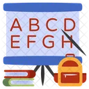 Abc Learning Basic Learning Basic Education Icon