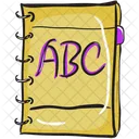 Libro Abc Libro Del Alfabeto Libro Educativo Icono