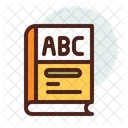 Livro abc  Ícone