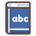 Livro abc  Ícone