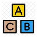 ABC-Würfel  Symbol