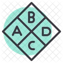 A B C D  Symbol