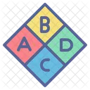 Abcd block  Icon