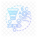 Getting Things Done Priority Task Abcde Icon