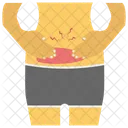 Abdomen Pain Abdominal Cramps Stomach Ache Icon