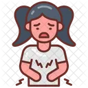 Abdominal Pain Stomach Upset Chronic Pain Icon