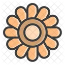 Abelha Flor Flor Flores Ícone