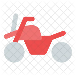 Abenteuer-Motorrad  Symbol