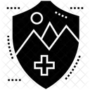 Abenteuer-Sicherheitsschild  Symbol