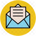 Aberto Carta Envelope Icon