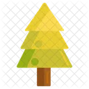Abeto Arbol Fuego Icono