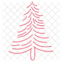 Arbol De Navidad Arbol De Navidad Arbol Conico Icono