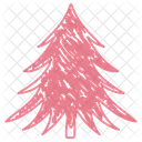 Arbol De Navidad Arbol De Navidad Arbol Conico Icono