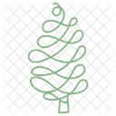Arbol De Navidad Arbol De Navidad Arbol Conico Icono