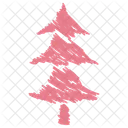 Arbol De Navidad Arbol De Navidad Arbol Conico Icono