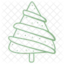 Arbol De Navidad Arbol De Navidad Arbol Conico Icono