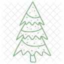 Arbol De Navidad Arbol De Navidad Arbol Conico Icono