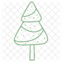 Arbol De Navidad Arbol De Navidad Arbol Conico Icono