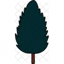 Arbol Naturaleza Navidad Icono