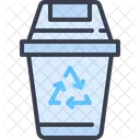 Abfall Recycling Papierkorb Symbol