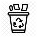 Abfall Entsorgung Container Icon