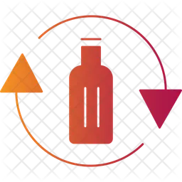 Abfall recyceln  Symbol