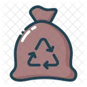 Abfallrecycling  Symbol