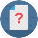 FAQ Formular Hilfe Problem Icon