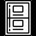 Aktenschrank Symbol