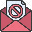 Abgelehnte E-Mails  Symbol