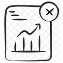 Analytischer Bericht Abgelehnt Datei Abgelehnt Datei Geloscht Symbol