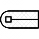 Abgerundeten Ecken  Symbol