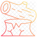 Abholzung  Symbol