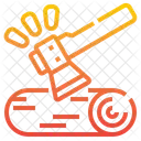 Abholzung  Symbol