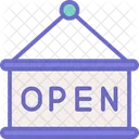 Abierto  Icono