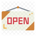 Abierto  Icono