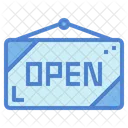 Abierto  Icono