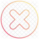Ablehnen Abbrechen Loschen Symbol