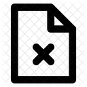 Ablehnen Abbrechen Schliessen Symbol